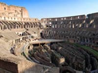 Small image of the Roman Colosseum