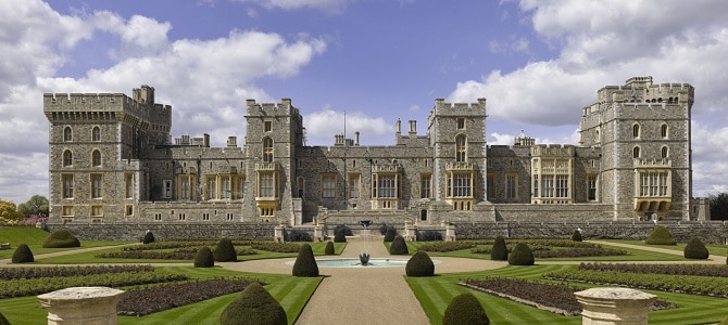 Windsor Castle from the front